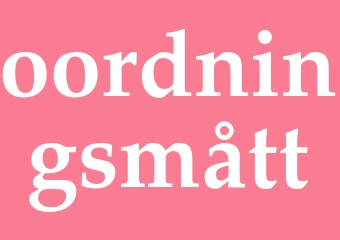 Synonym oordningsmått