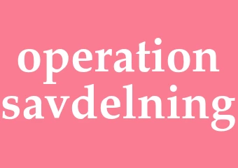Synonym operationsavdelning