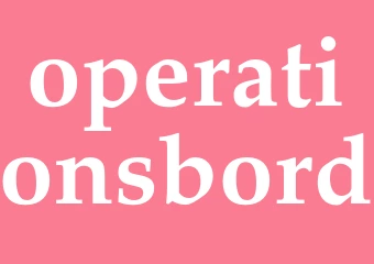 Synonym operationsbord