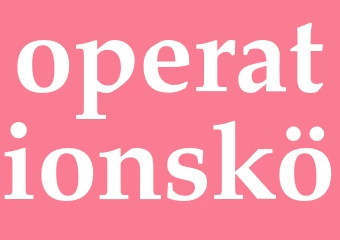 Synonym operationskö