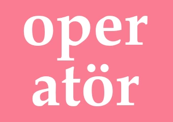 Synonym operatör