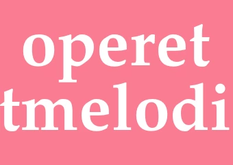 Synonym operettmelodi