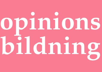 Synonym opinionsbildning