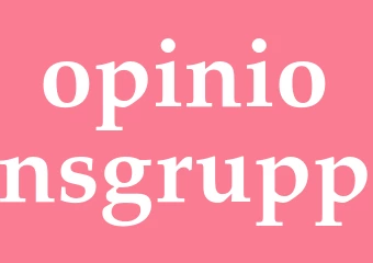 Synonym opinionsgrupp