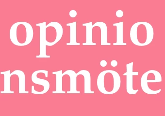 Synonym opinionsmöte