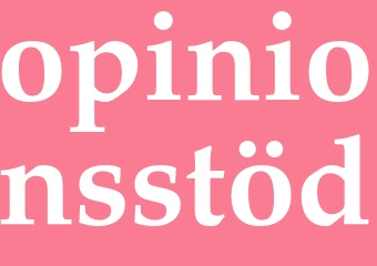 Synonym opinionsstöd