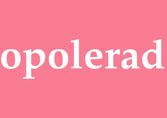Synonym opolerad
