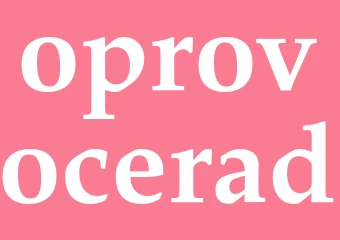 Synonym oprovocerad