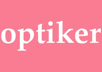 Synonym optiker