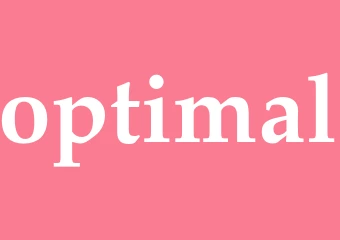Synonym optimal