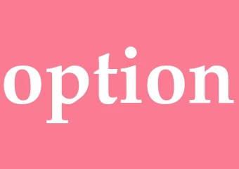 Synonym option