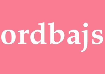 Synonym ordbajs