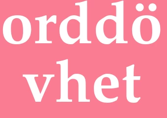 Synonym orddövhet