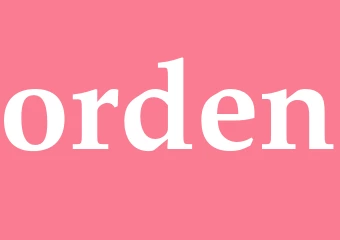 Synonym orden