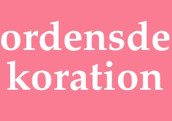 Synonym ordensdekoration