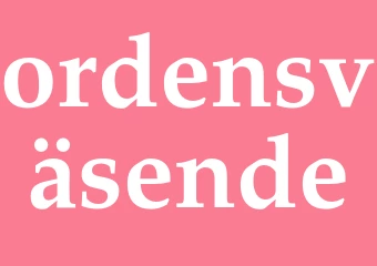 Synonym ordensväsende