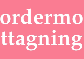 Synonym ordermottagning
