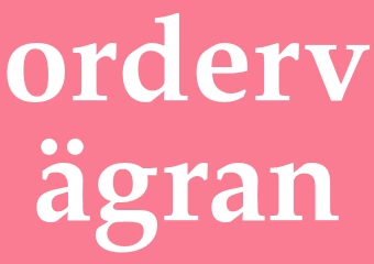 Synonym ordervägran