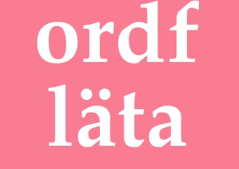 Synonym ordfläta