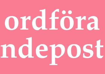 Synonym ordförandepost
