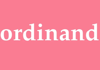 Synonym ordinand