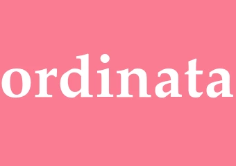 Synonym ordinata