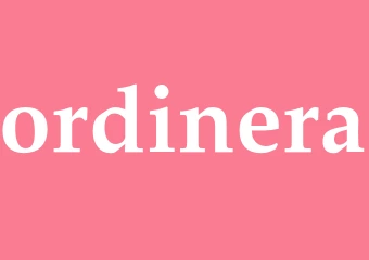 Synonym ordinera