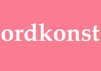 Synonym ordkonst