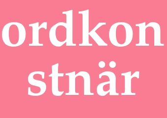 Synonym ordkonstnär