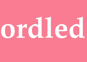 Synonym ordled