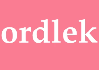 Synonym ordlek