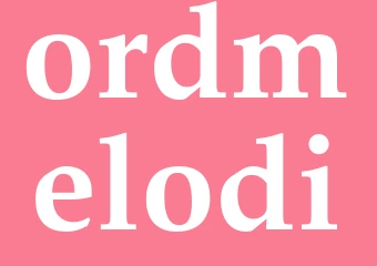 Synonym ordmelodi