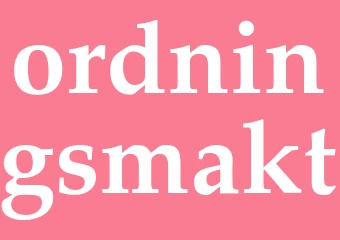 Synonym ordningsmakt