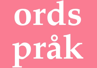 Synonym ordspråk