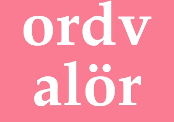Synonym ordvalör