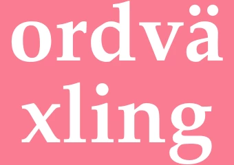 Synonym ordväxling