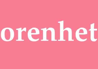 Synonym orenhet