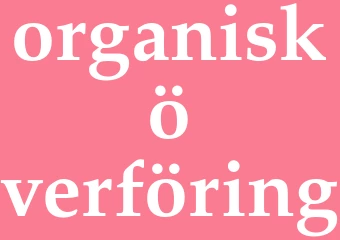 Synonym organisk överföring