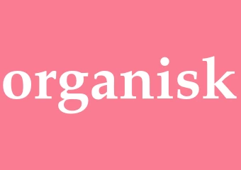 Synonym organisk