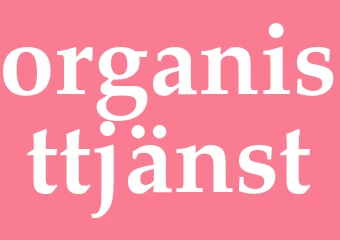 Synonym organisttjänst