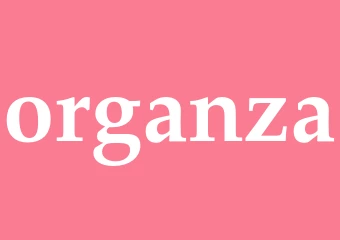 Synonym organza