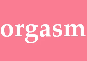 Synonym orgasm