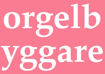 Synonym orgelbyggare