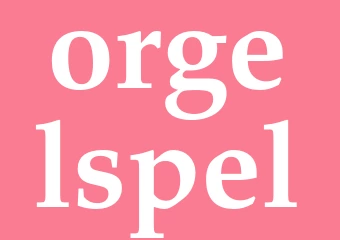Synonym orgelspel