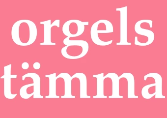 Synonym orgelstämma