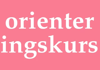 Synonym orienteringskurs