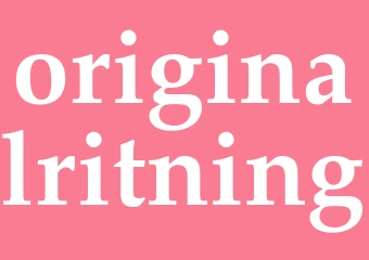 Synonym originalritning