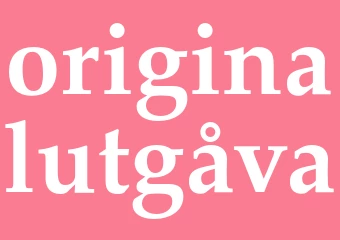 Synonym originalutgåva
