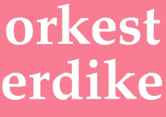Synonym orkesterdike