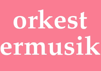 Synonym orkestermusik